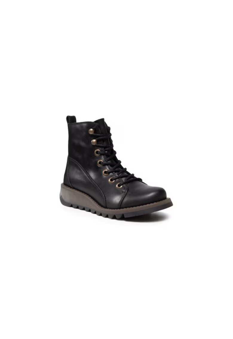 Fly London Ghete dama 209062298 - Piele naturala - Negru - Negru
