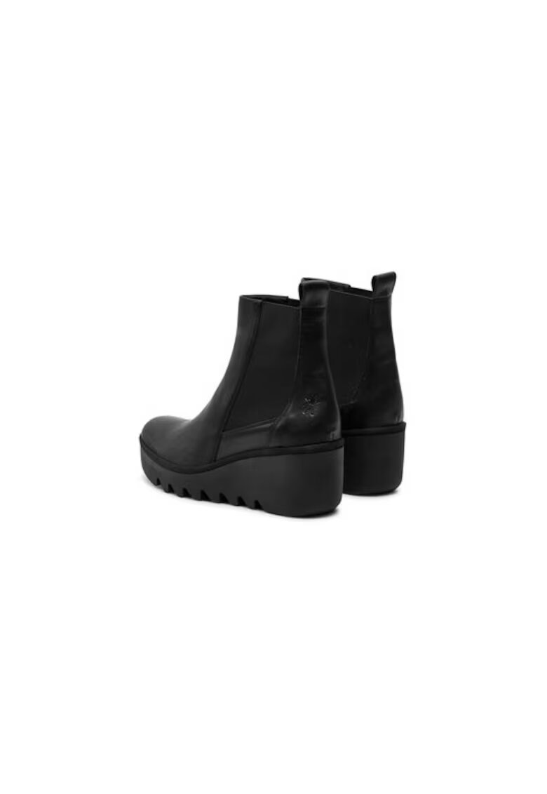 Fly London Ghete dama 304465505 - Piele naturala - 40 EU - Negru