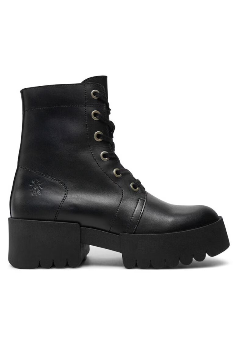 Fly London Ghete dama 304465772 - Piele naturala - Negru - Negru