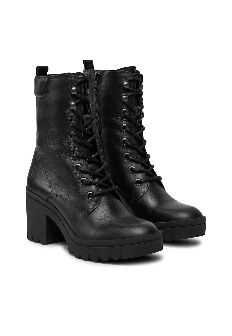 Fly London Ghete dama P144642011 - Piele naturala - Negru