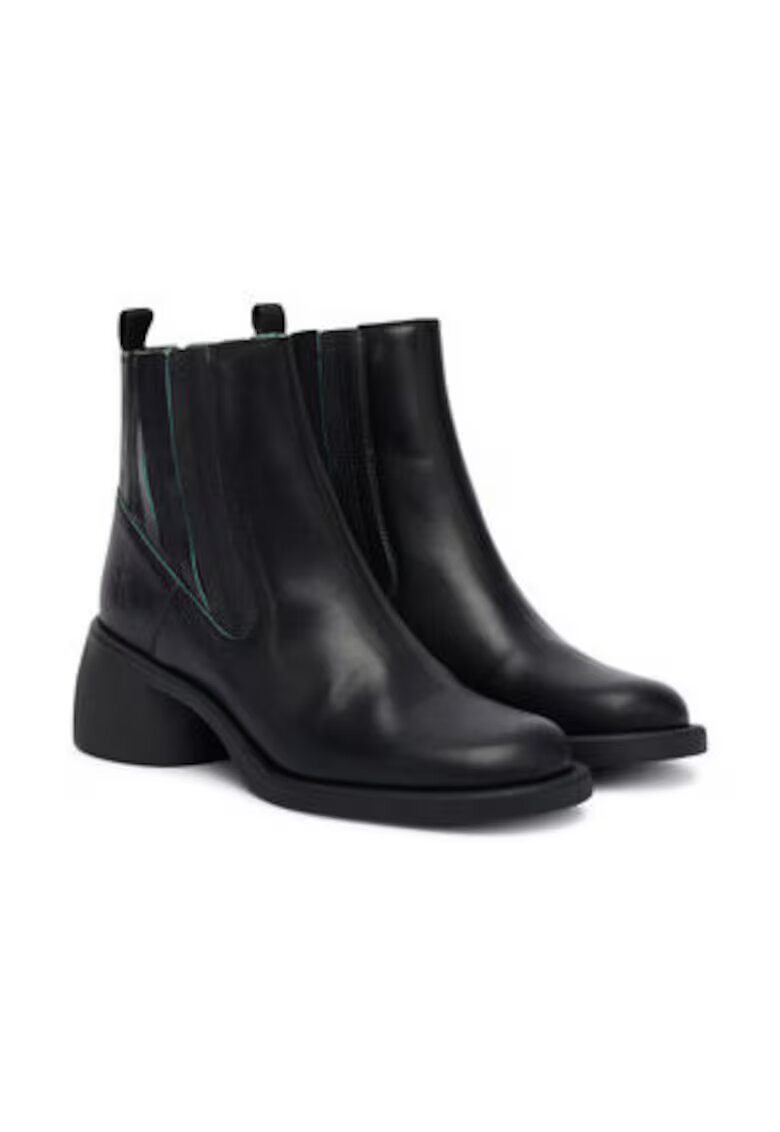 Fly London Ghete dama pana la glezna - 305622464 - piele naturala - negru