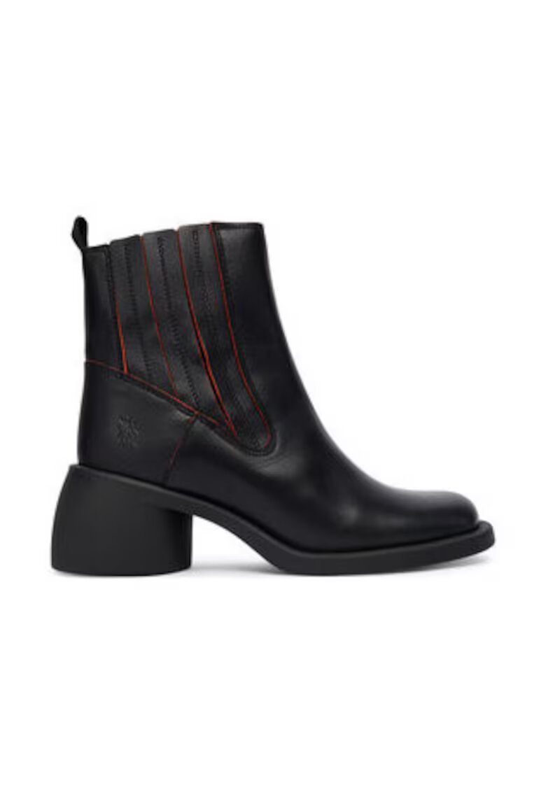 Fly London Ghete dama pana la glezna - 305622471 - piele naturala - negru