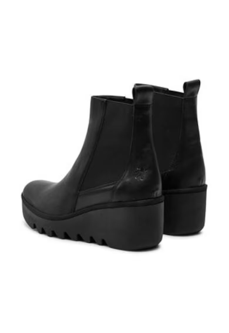 Fly London Ghete de dama pana la glezna - 304465505 - piele naturala - negru -