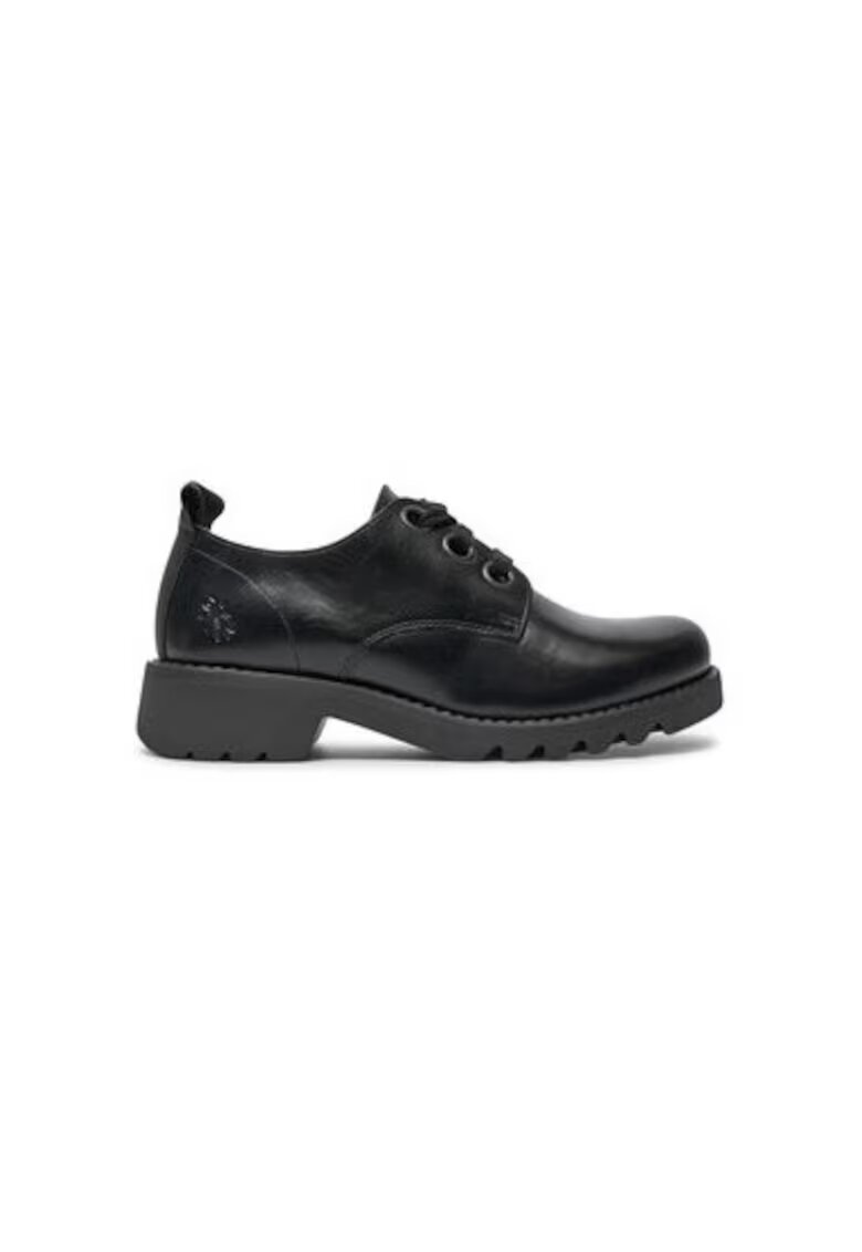 Fly London Mocasini dama RUDA538FLY - Piele naturala - Negru