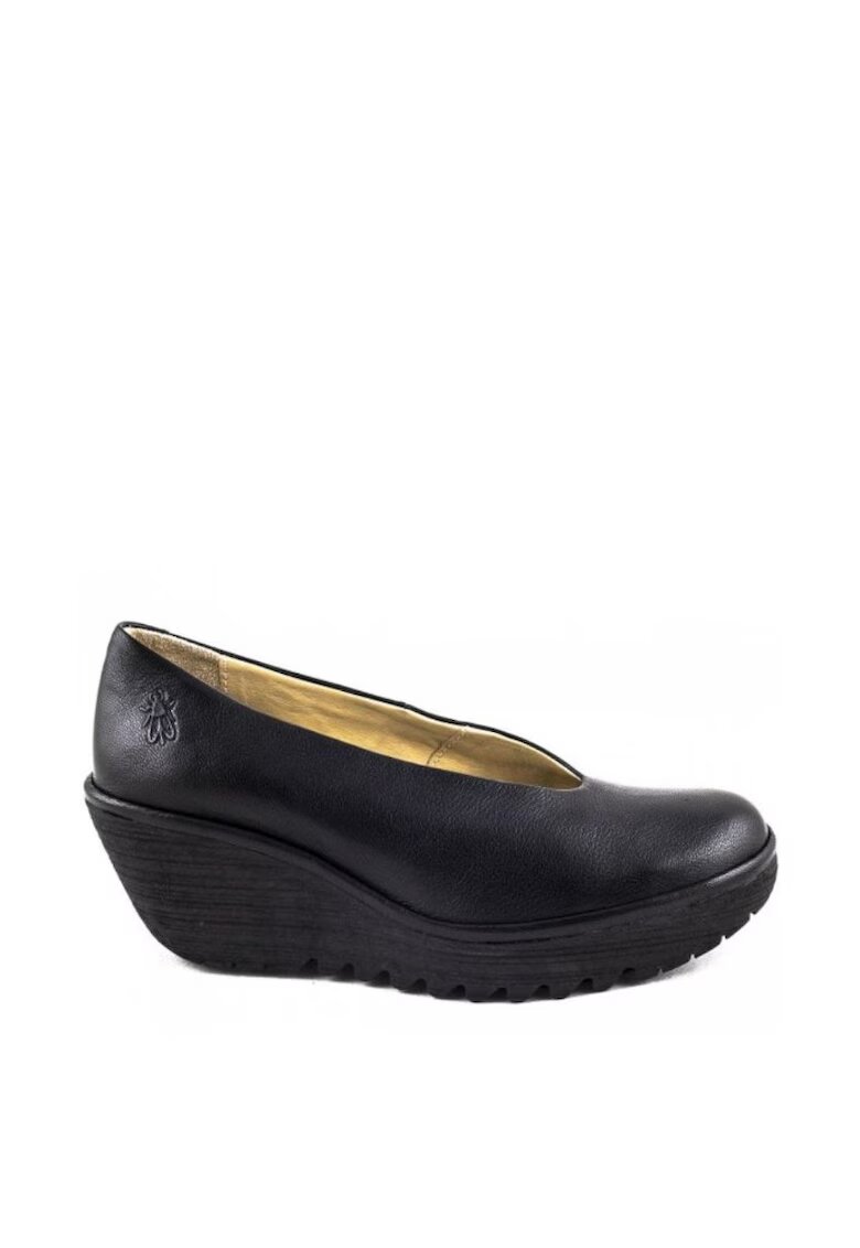 Fly London Pantofi Yaz - Piele Naturala - Negru - Negru