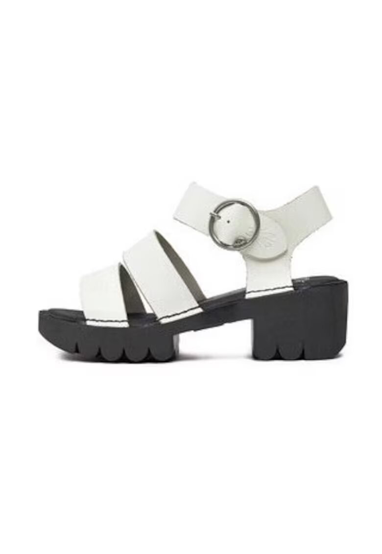 Fly London Sandale dama 303683573 - Piele naturala - Alb - Alb