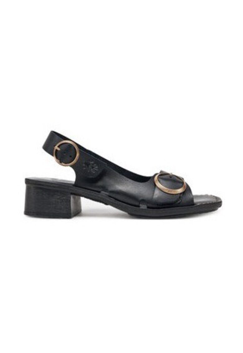 Fly London Sandale dama 305140333 - Piele naturala - Negru - Negru