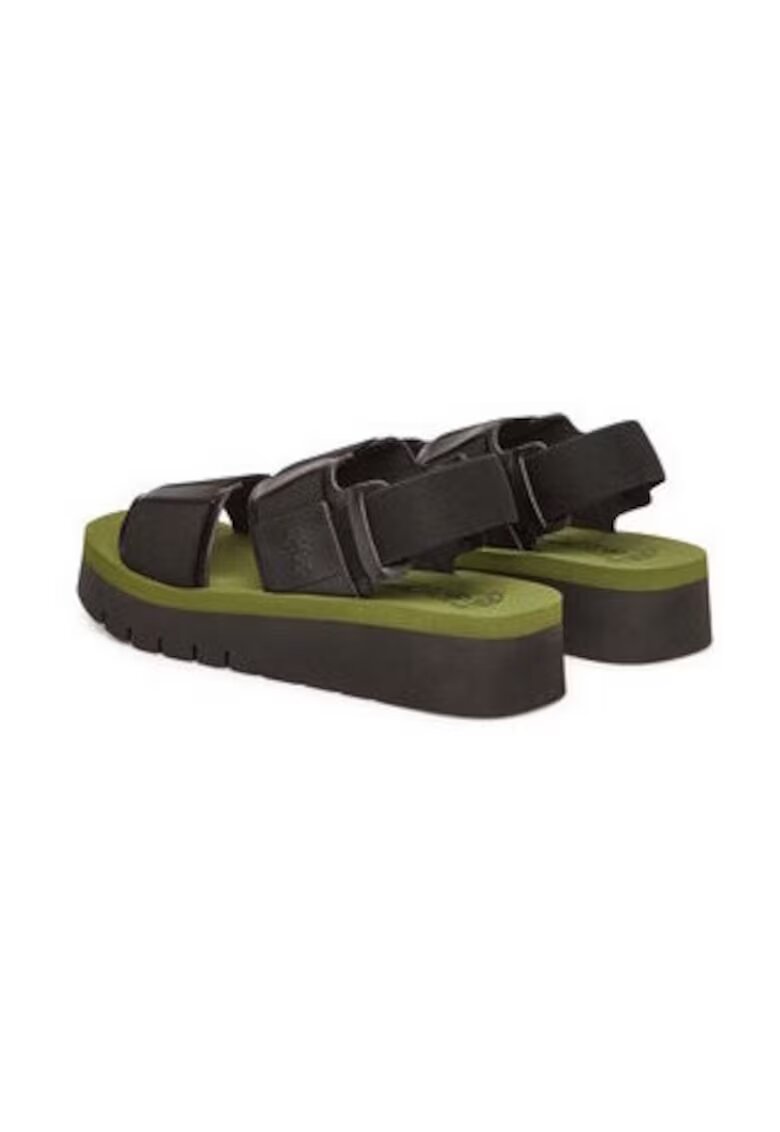 Fly London Sandale dama 305140722 - Textil - Negru - Negru