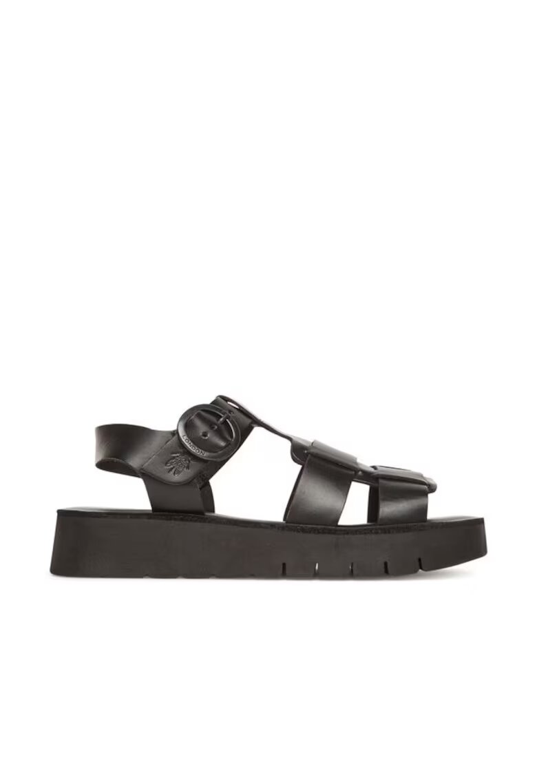 Fly London Sandale dama 305140753 - Piele naturala - Negru - Negru