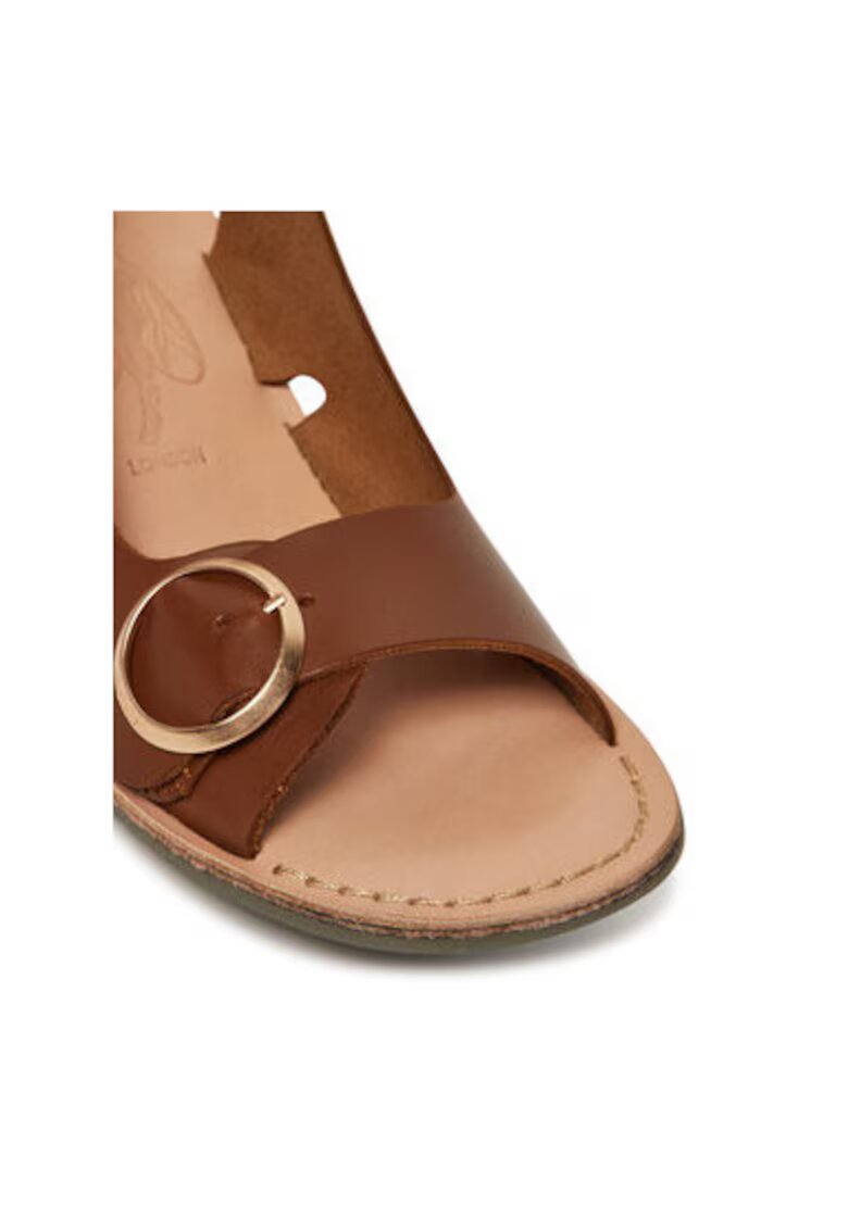 Fly London Sandale dama - EDOV237FLY - Piele naturala - Maro