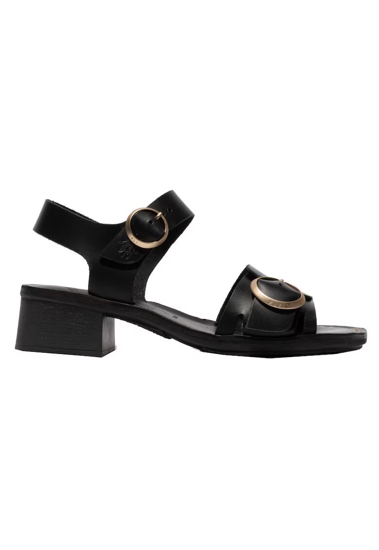 Fly London Sandale dama - piele naturala negru