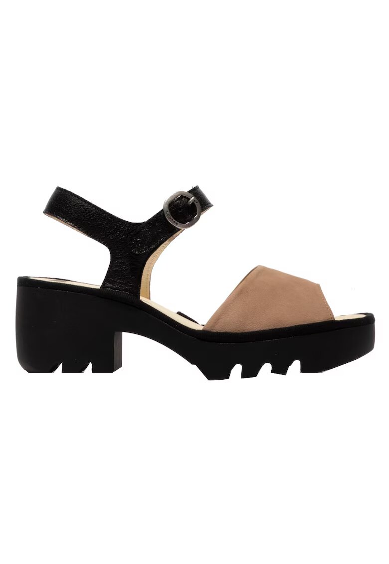 Fly London Sandale dama TULL - piele naturala - maro