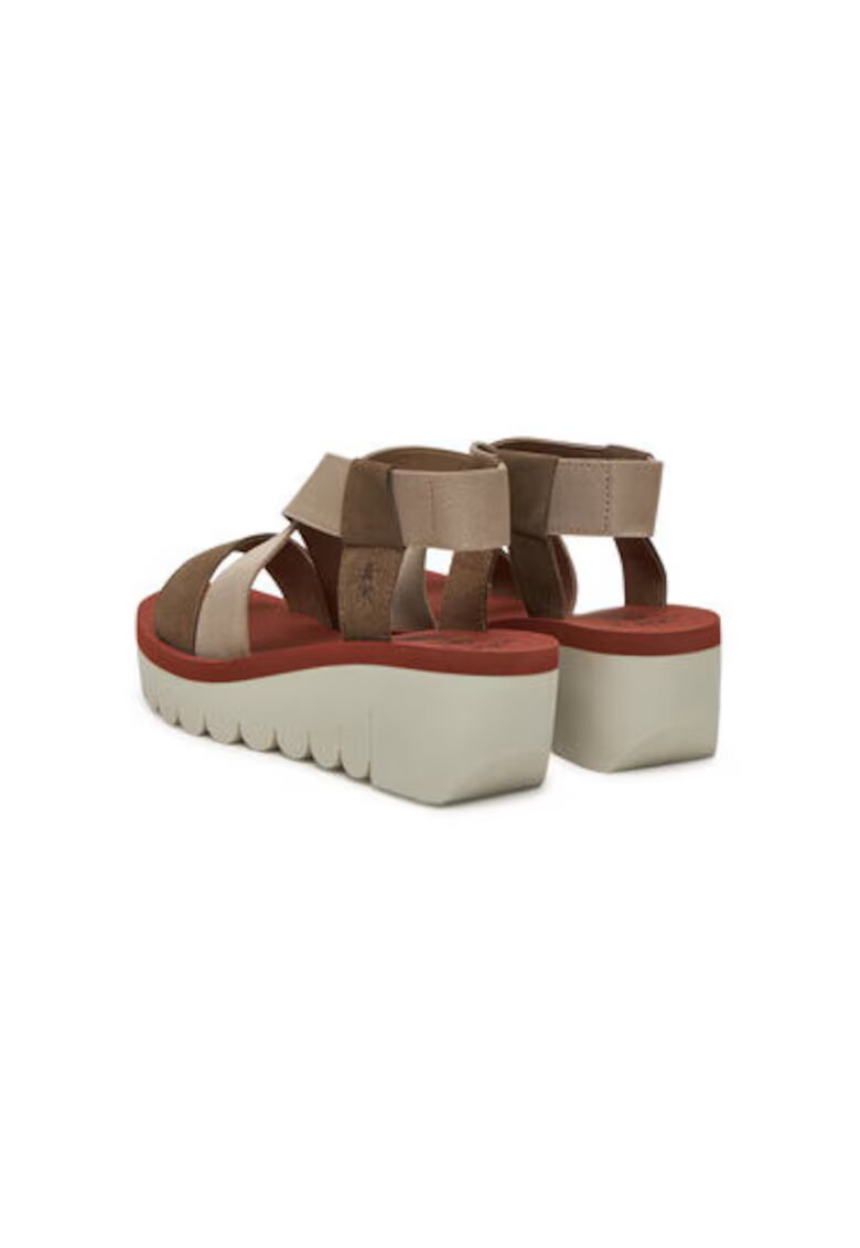 Fly London Sandale dama - YABI922FLY - Piele naturala - Bej