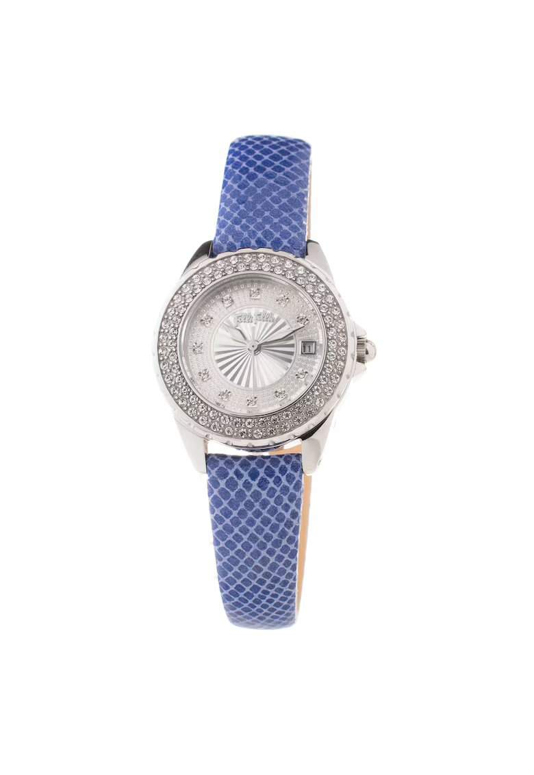 Folli Follie Ceas dama - quartz - inox - piele naturala - 30mm