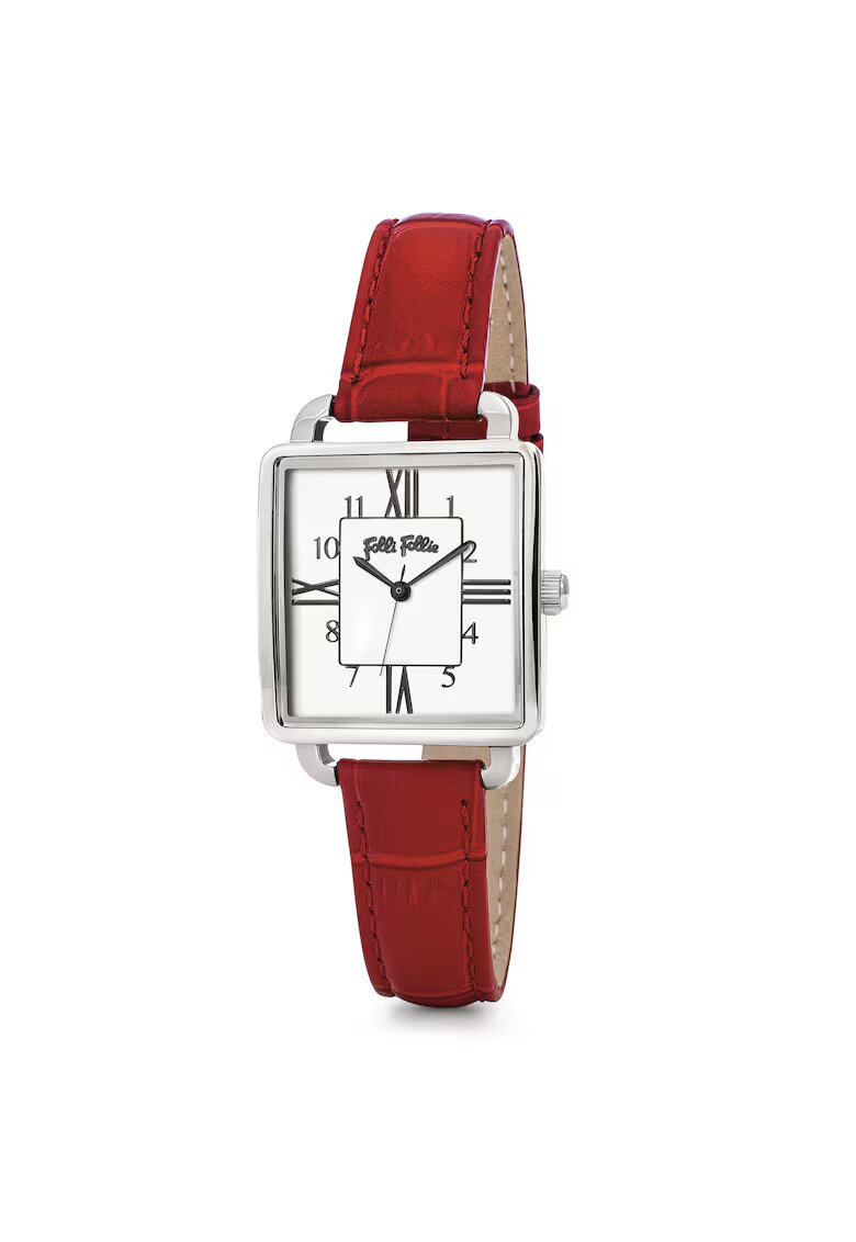 Folli Follie Ceas dama - WF19T - inox - curea piele naturala - 32mm