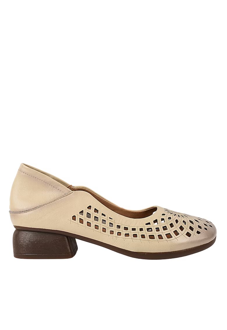 FORMAZIONE Pantofi casual - dama - 5889 bej - piele - Bej