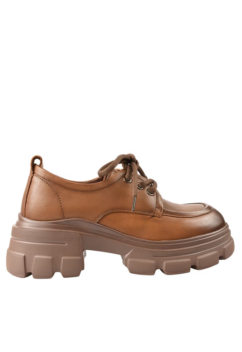 FORMAZIONE Pantofi casual - dama - KM 1606 maro - piele naturala