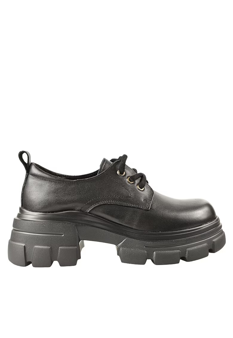FORMAZIONE Pantofi casual - dama - KM 1607 negru - piele naturala - Negru