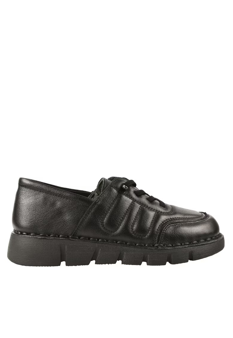 FORMAZIONE Pantofi casual - dama - KM 2583 negru - piele naturala - Negru