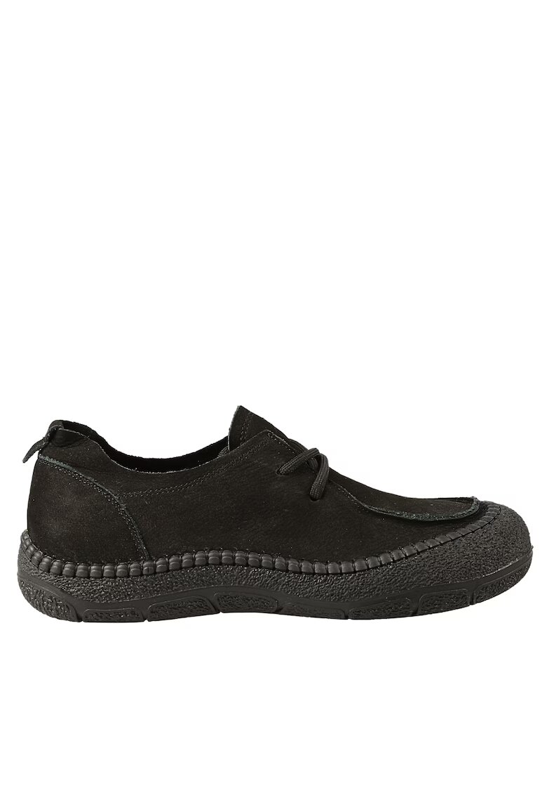 FORMAZIONE Pantofi casual - dama - KM 5169 negru - piele nabuc