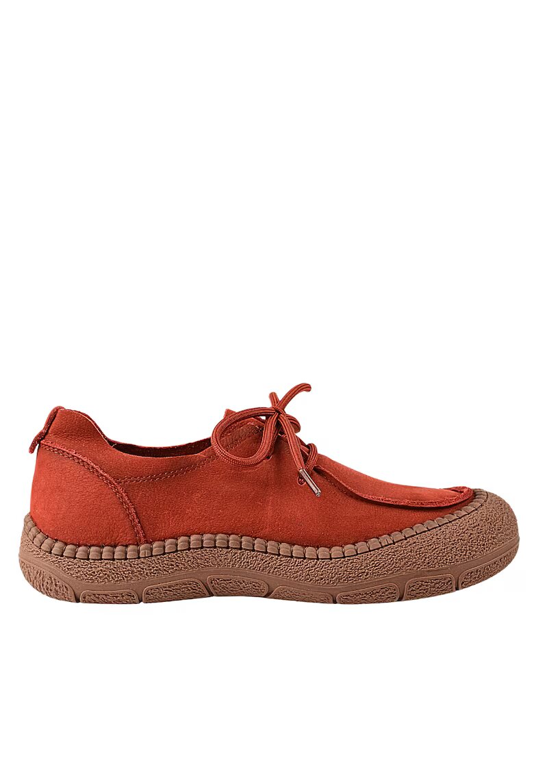 FORMAZIONE Pantofi casual - dama - KM 5169 rosu - piele nabuc - Rosu