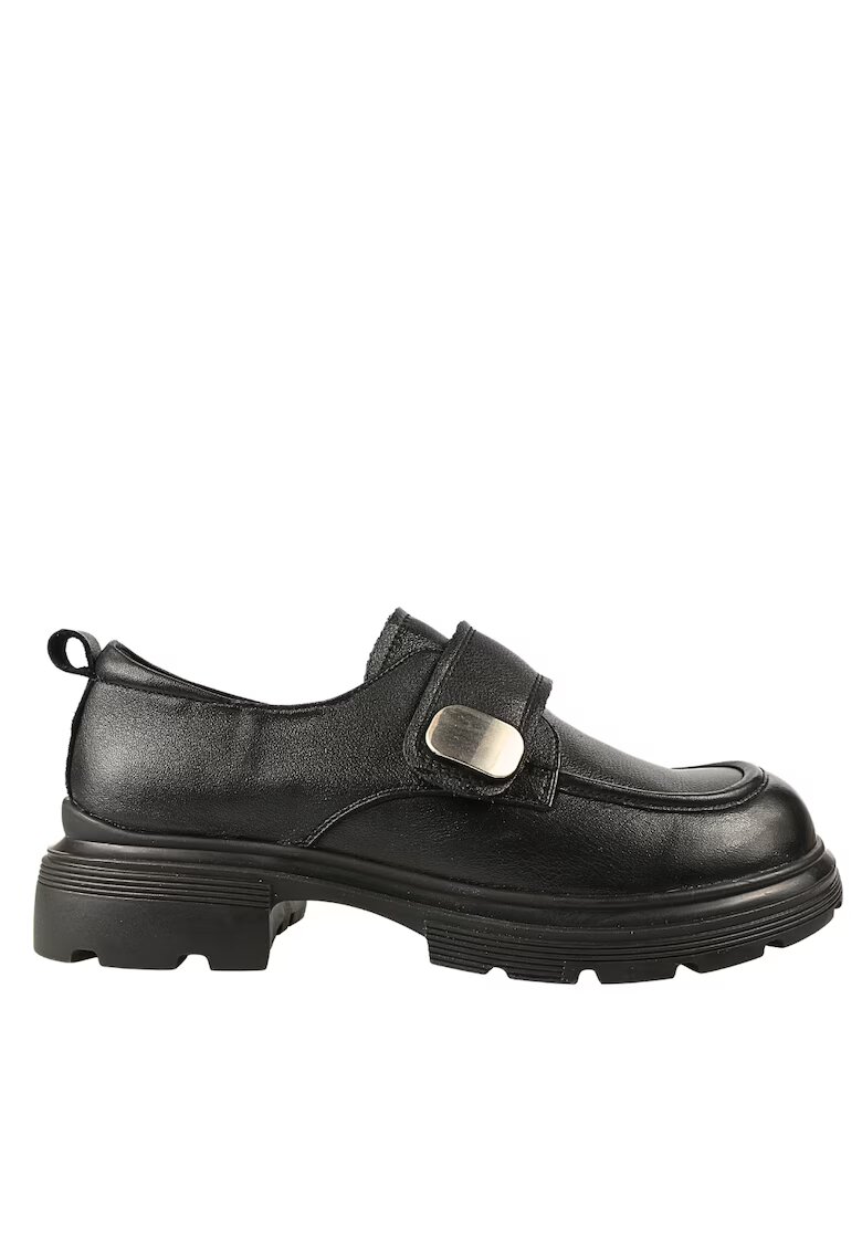 FORMAZIONE Pantofi casual - dama - KM 6715 negru - piele naturala - Negru