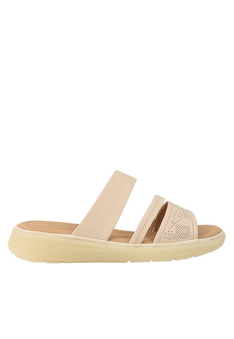 FORMAZIONE Papuci casual - dama - 33191 crem - piele naturala - Crem
