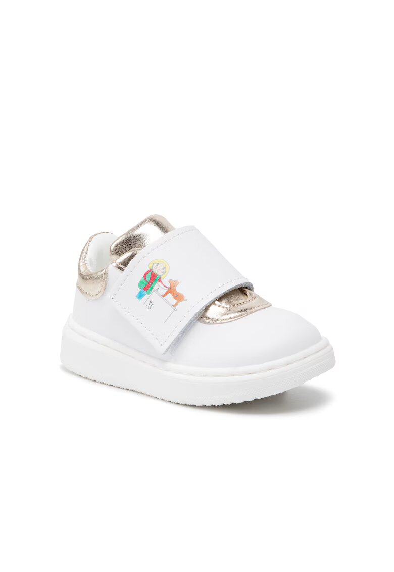 Foundation Pantofi sport fete Omenaa Piele naturala - Alb