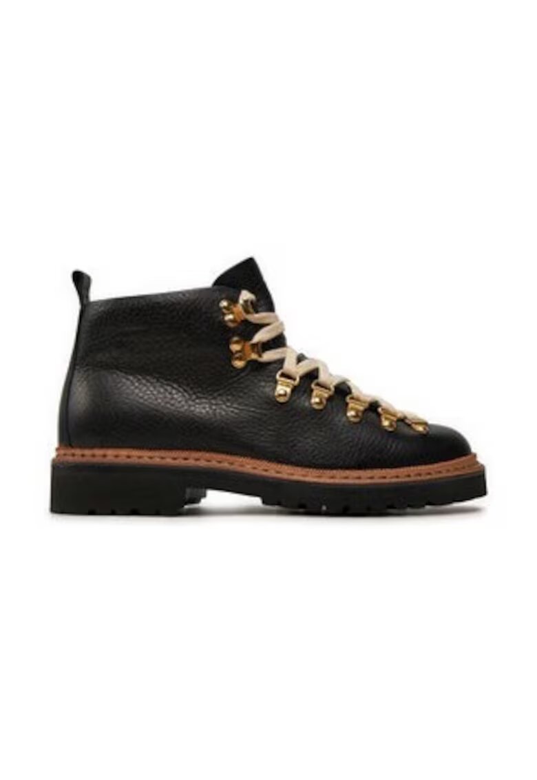Fracap Ghete dama Magnifico M120 - piele naturala - negru - Negru