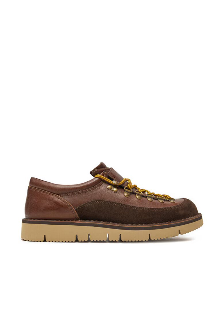 Fracap Pantofi barbatesti - 304422676 - piele naturala - maro