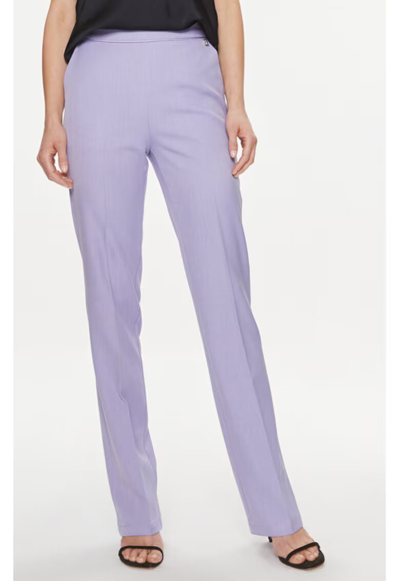 Fracomina Pantaloni dama - 303688653 - Poliester - Violet - Violet