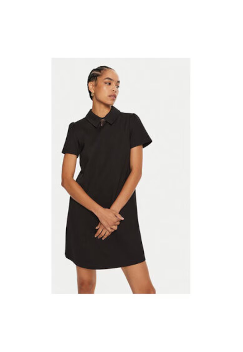 Fracomina Rochie dama - 304449758 - Viscoza/Nylon - XS INTL - Negru