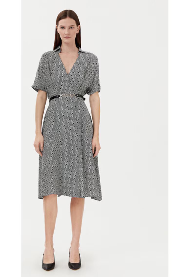 Fracomina Rochie dama - 305170989 - Poliester - Alb - Alb