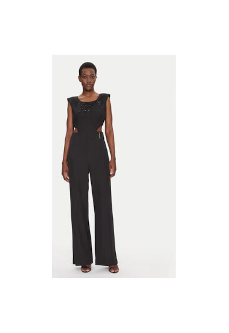Fracomina Salopeta dama FQ25SO2002W47601 - Poliester - S INTL - Negru