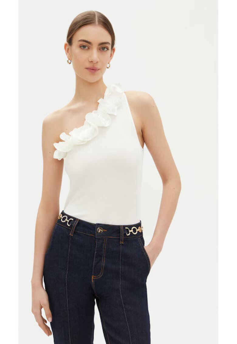 Fracomina Tricou dama - 305170620 - Rayon - Bej - Bej