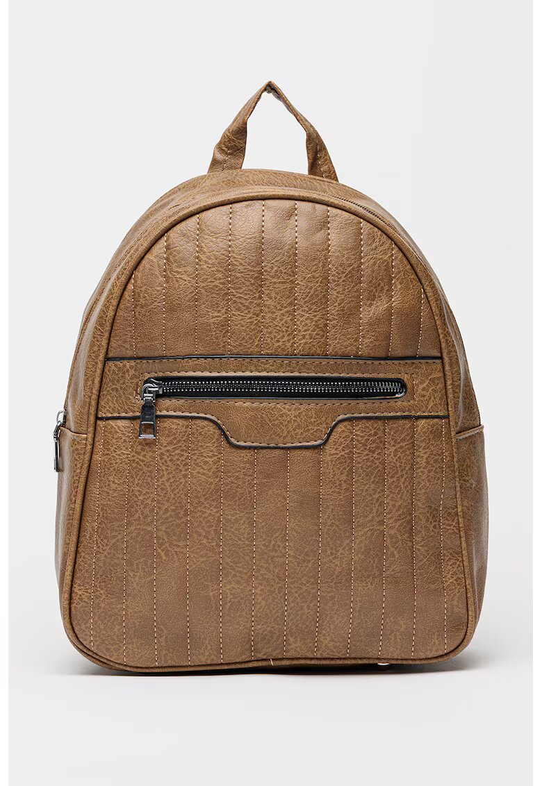 Francesca Rossi Rucsac cu buzunar frontal - Maro camel