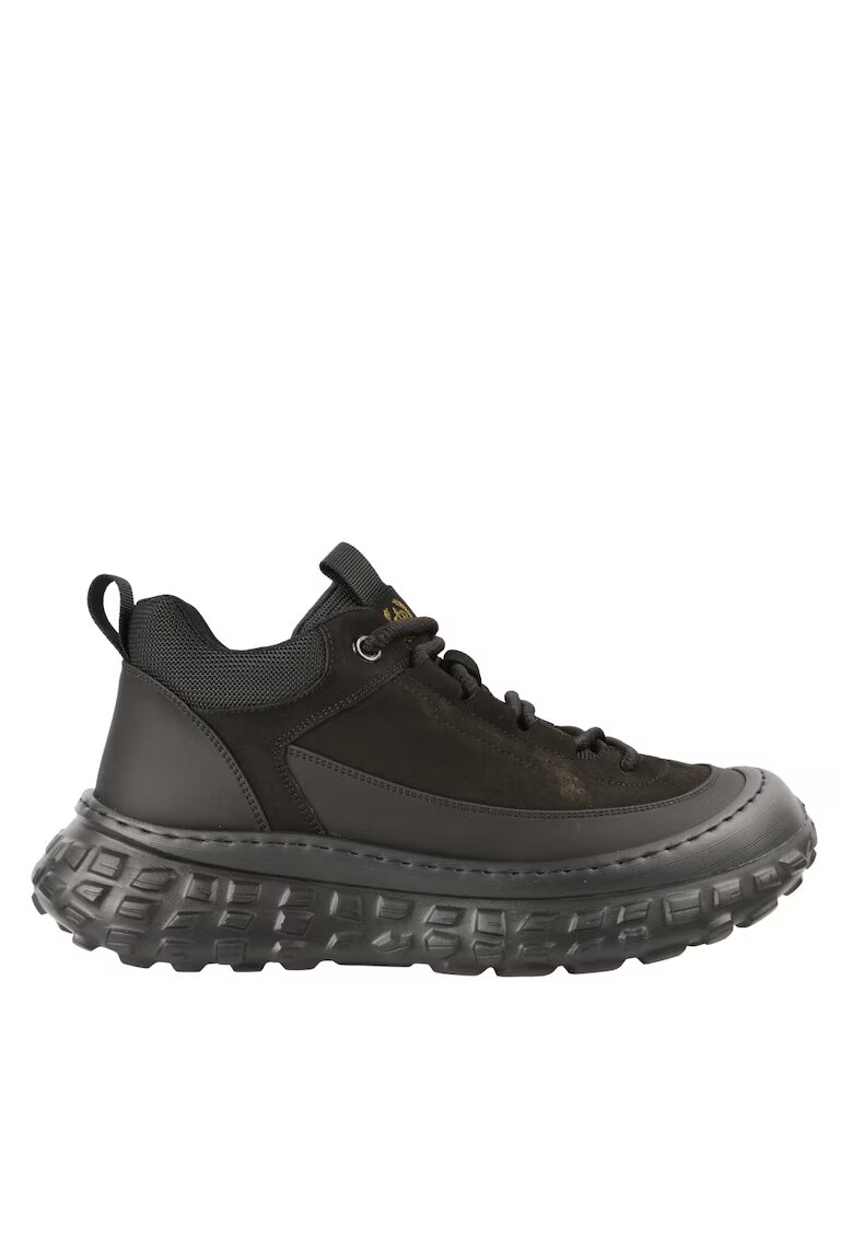 FRANCO GERARDO Ghete sport - barbati - 6025 negru - piele naturala Negru - Piele naturala - Negru