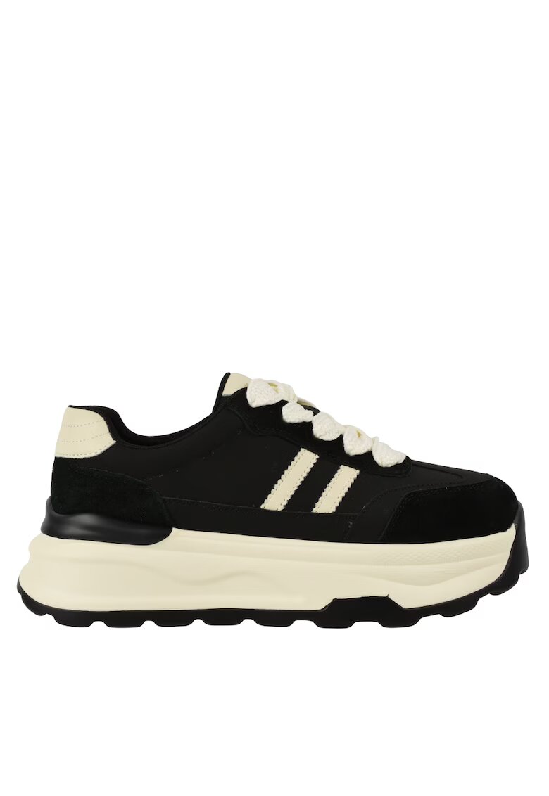 FRANCO GERARDO Pantofi sport - dama - Y6306 negru - piele naturala - Negru