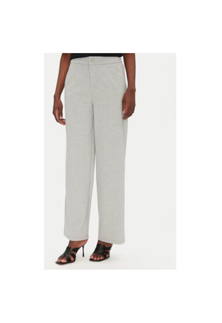Fransa Pantaloni dama 20615134 - Poliester/Viscoza - Gri - Gri