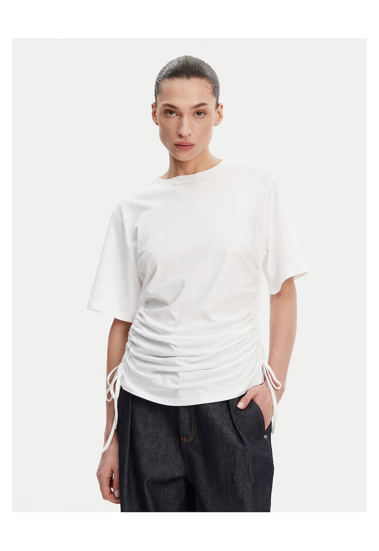 French Connection Tricou dama alb - bumbac
