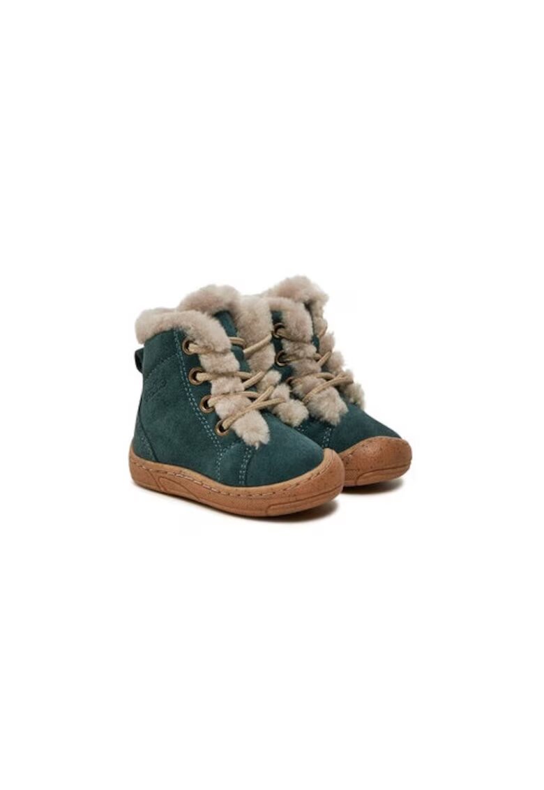 Froddo Ghete fete 304390340 - Piele naturala - Albastru - Albastru
