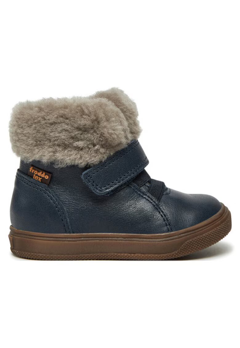 Froddo Ghete fete 304390647 - Piele naturala - Albastru - Albastru
