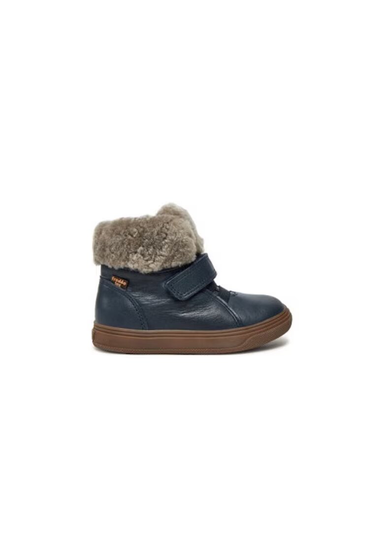 Froddo Ghete fete 304390654 - Piele naturala - Albastru - Albastru