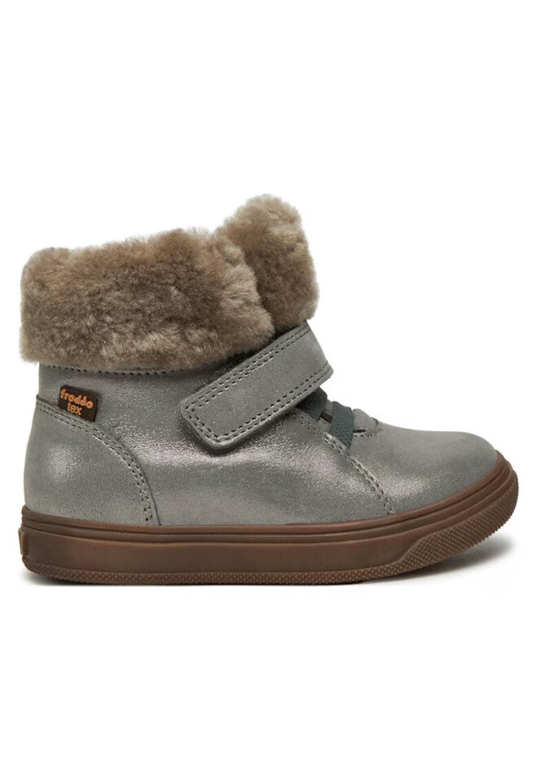 Froddo Ghete fete 304390692 - Piele naturala - Gri - Gri