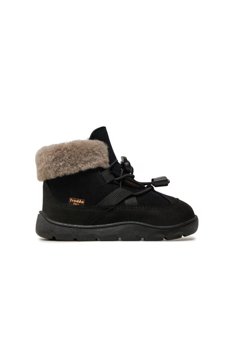 Froddo Ghete fete 304390944 - Piele naturala - Negru - Negru