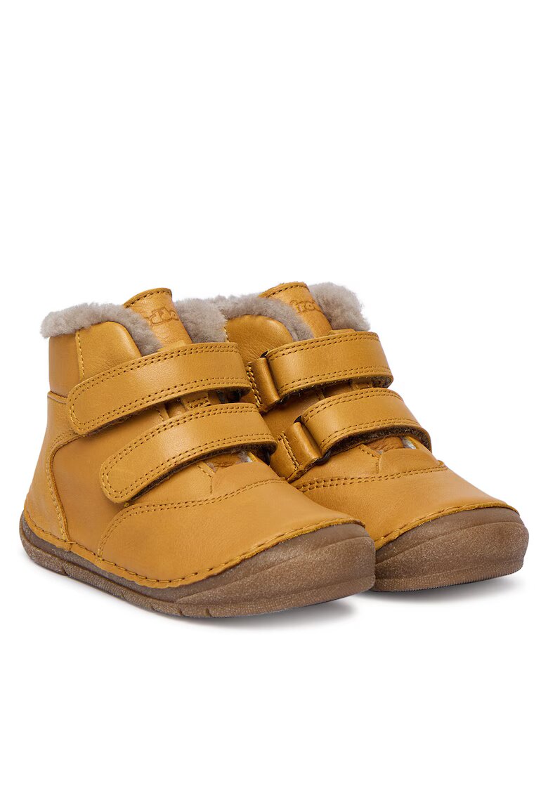 Froddo Ghete fete - piele naturala - galben mustar