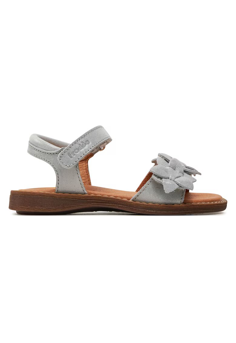 Froddo Sandale copii - 888077 - Piele naturala - Argintiu