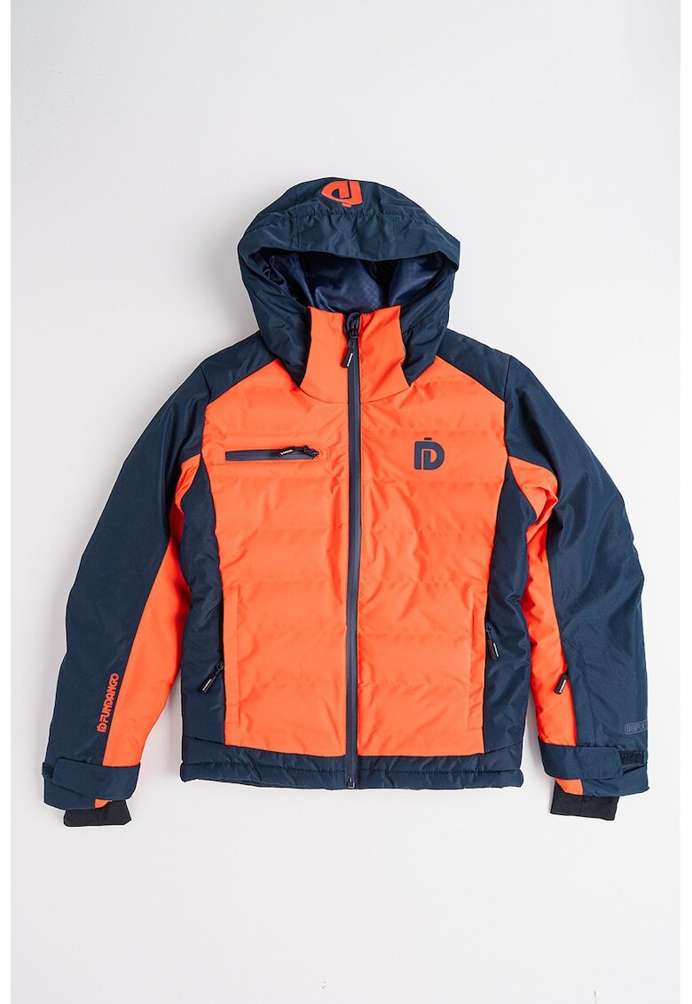 Fundango Jacheta cu vatelina - pentru schi Orion - Portocaliu mandarina/Bleumarin