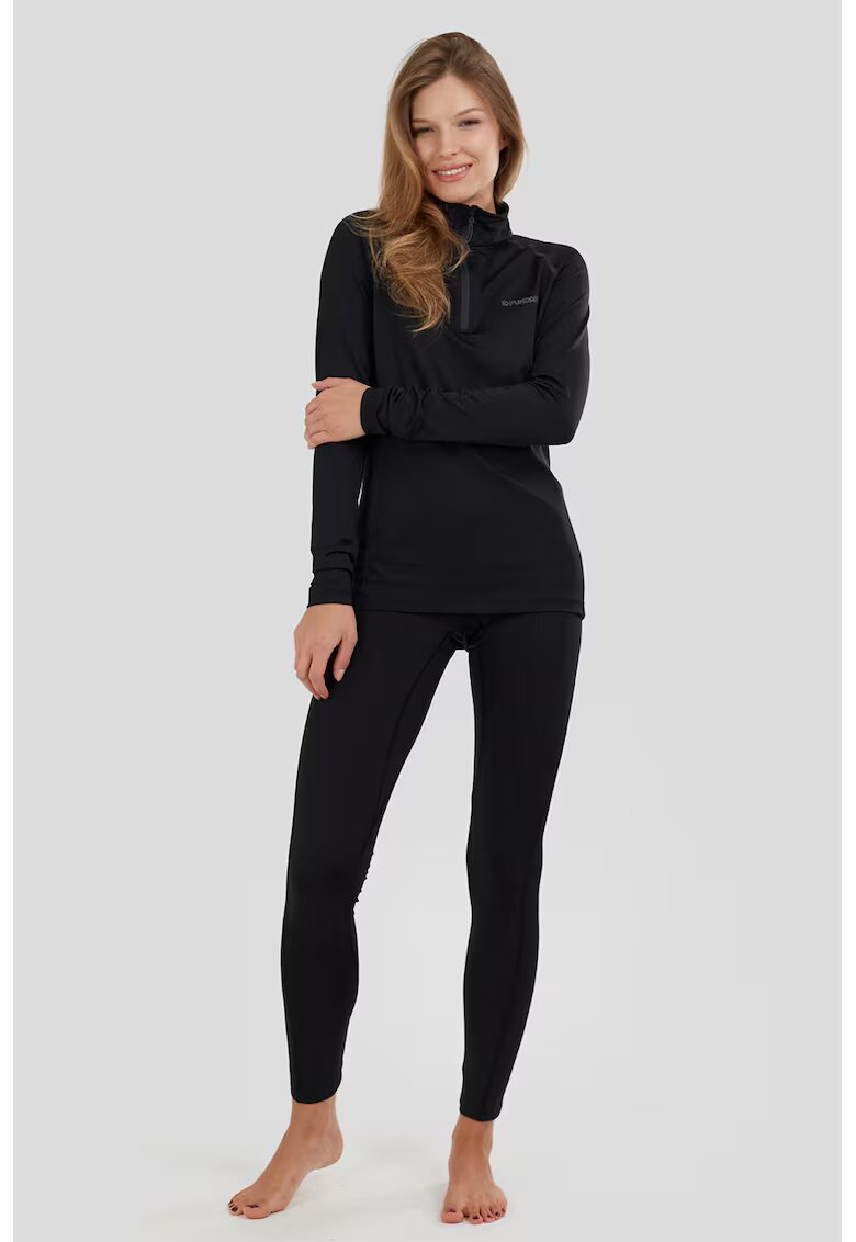 Fundango Pantaloni pentru ski Yaris Thermo II Baselayer - Negru