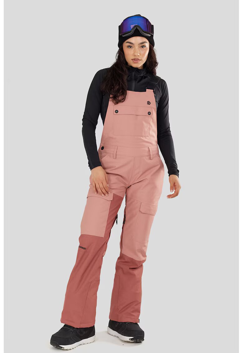 Fundango Salopeta cu vatelina - pentru schi Sakura - Roz pastel